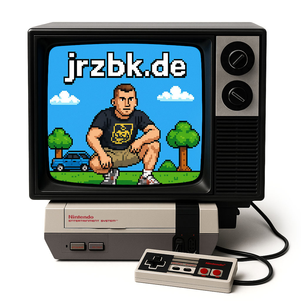 Retrokonsole mit Spiel jrzbk.de